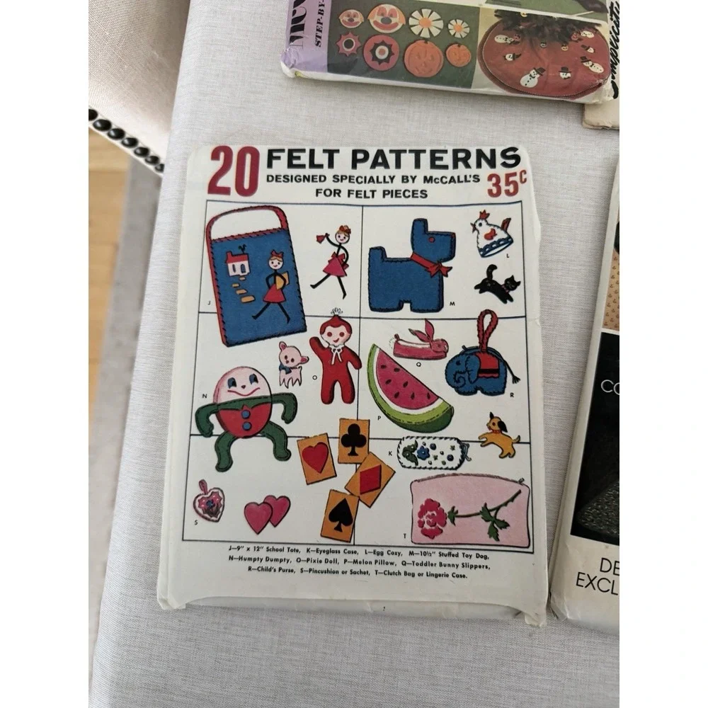 Vintage Sewing Pattern Lot McCalls‎ Simplicity Avon Crafts Decor Uncut Mixed Lot